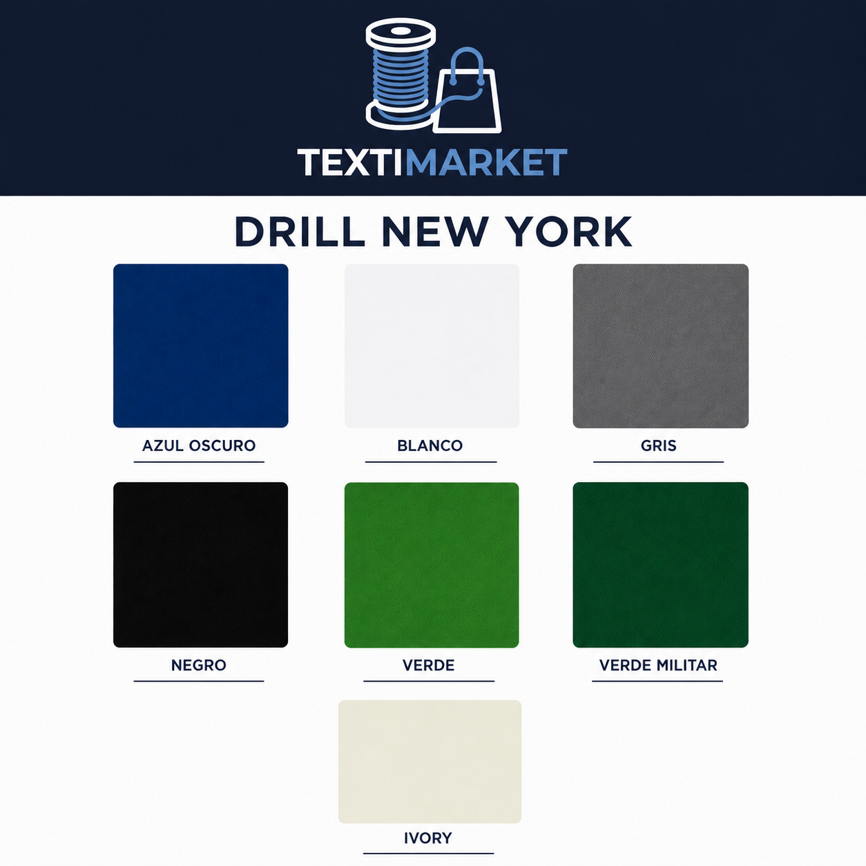 DRILL EN ALGODÓN